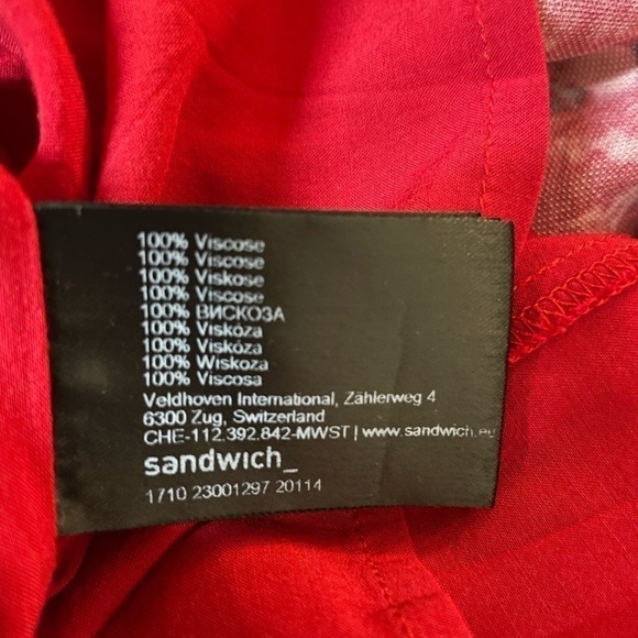 Sandwich_ Blurred Dot Patterned Dress Medium - Picture 7 of 8